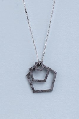 Meteorite pendant SNEBA PENTAGON